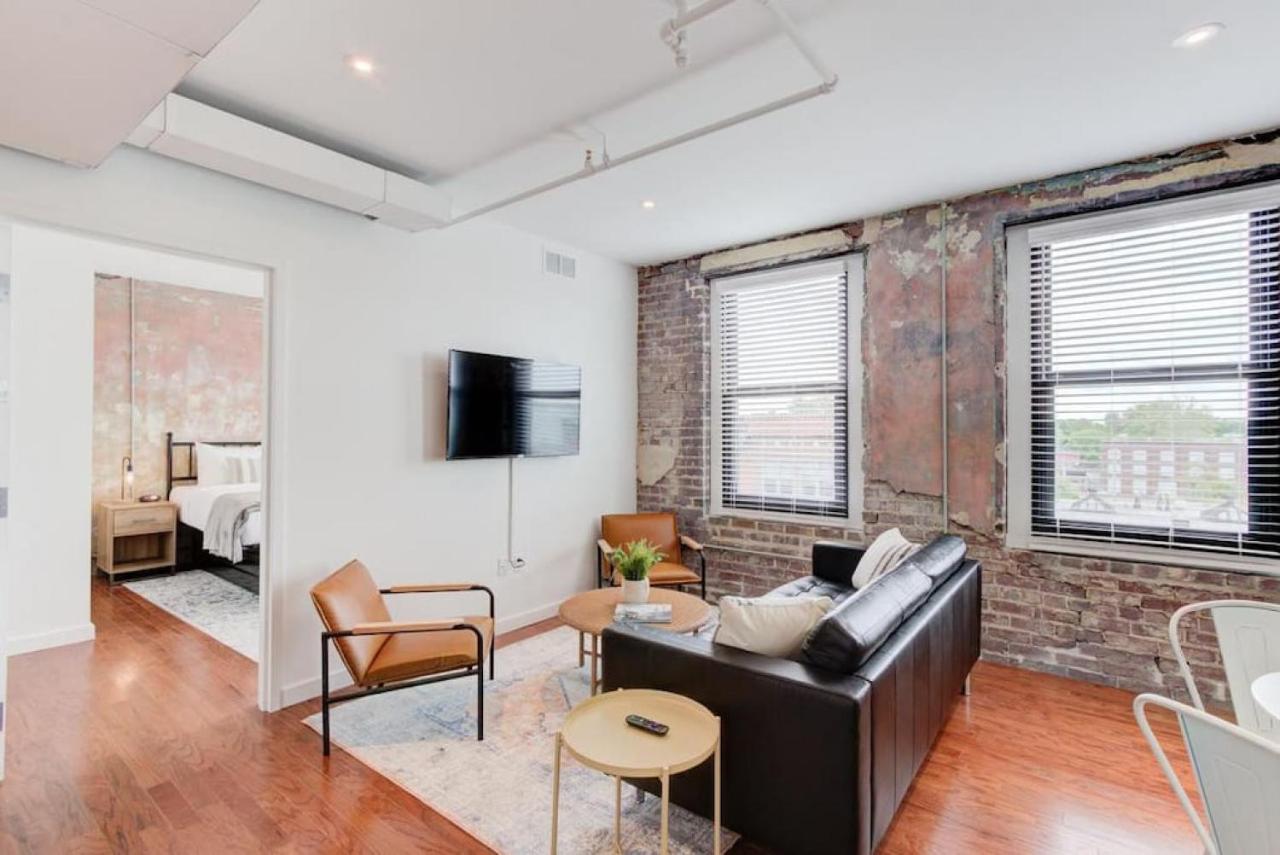 Historic Vibe On Main St Apartment Memphis Exterior foto